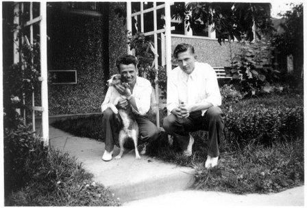 Adam, Francis, and Puggy