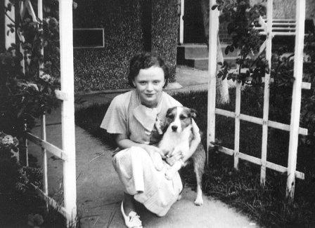 Ann with Puggy