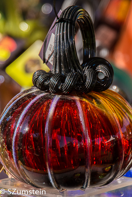 glass pumpkins