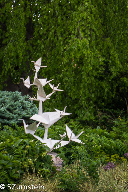 Rising Cranes origami
