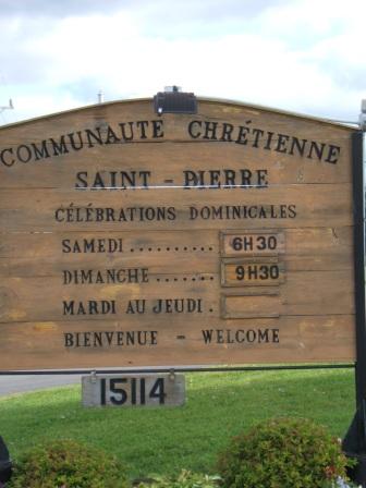church sign