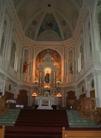 Inside