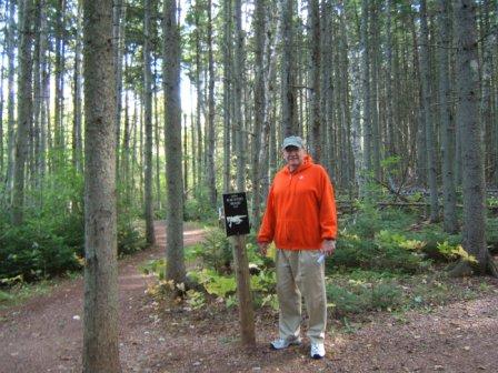 Bill in the haunted forest