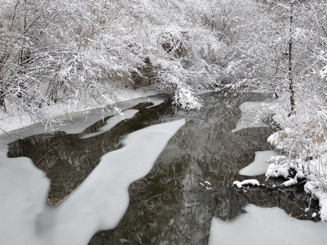 February snow