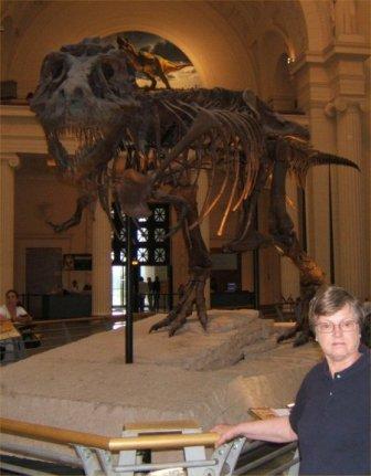 T Rex portrait